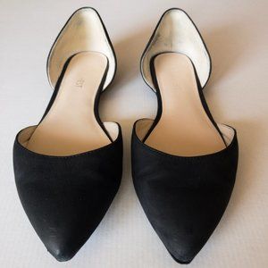 Nine West Black Suede Flats size 6